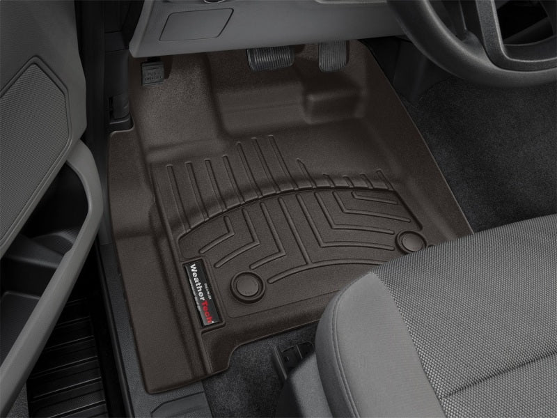 WeatherTech 2016+ Ford F-150 Front FloorLiner - Cocoa