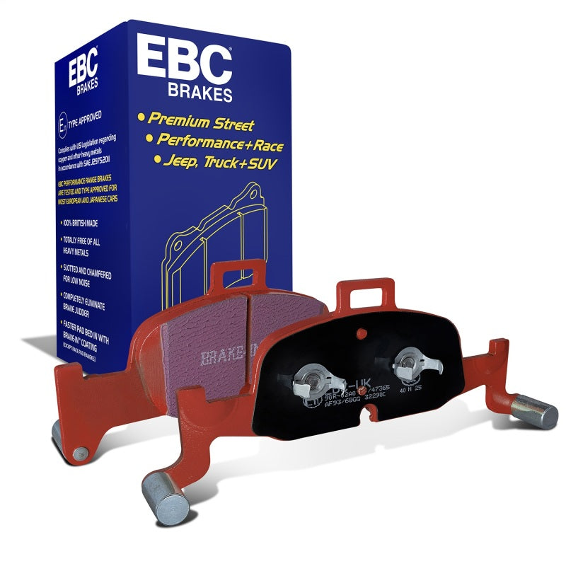 EBC 2018+ Audi A4 Allroad Quattro 2.0L Turbo Redstuff Front Brake Pads