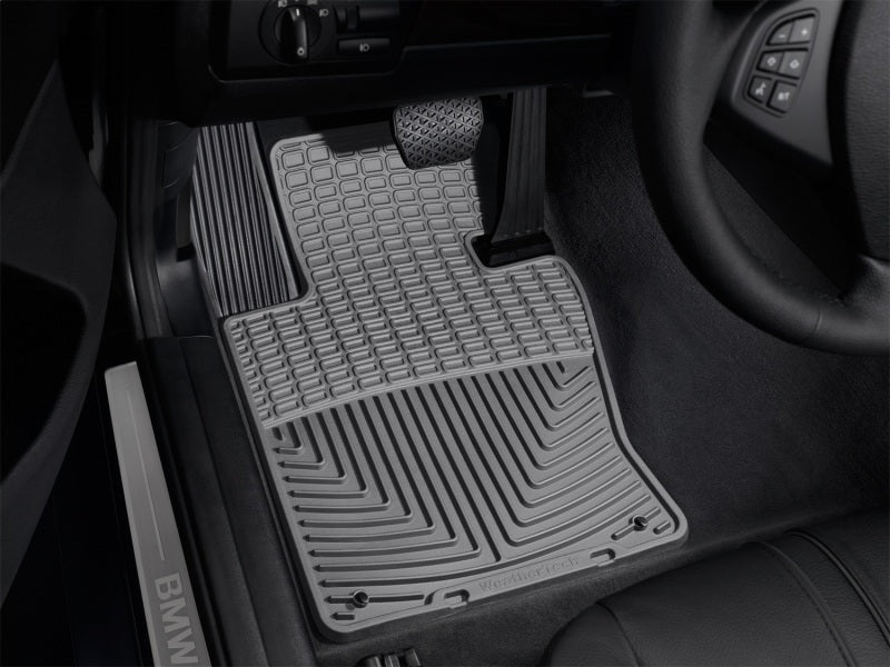 WeatherTech 04+ BMW X3 Front Rubber Mats - Grey