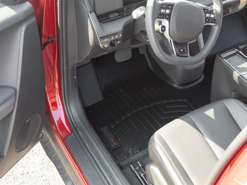 WeatherTech 25-26 Hyundai Ioniq 5 1st Row Front FloorLiner-Over The Hump - Black