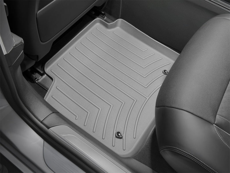 WeatherTech 2016+ BMW 7-Series Rear FloorLiner - Grey (Vehicles w/ Rear Executive Lounge Seating)
