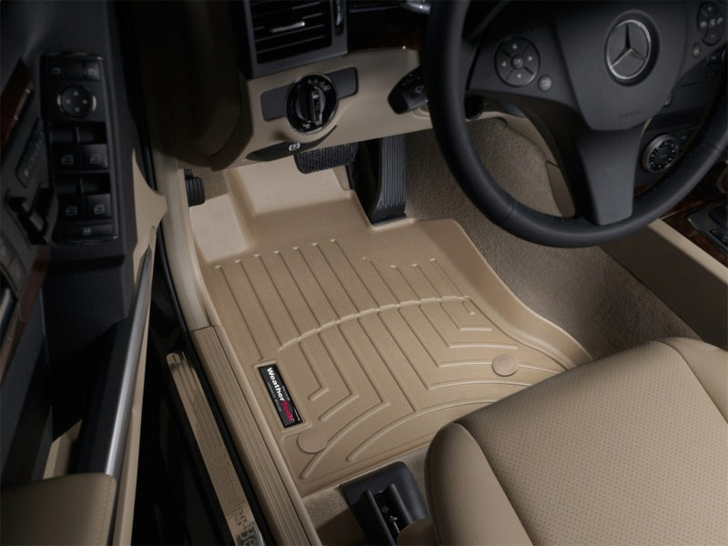 WeatherTech 13+ Mercedes-Benz GLK-Class Front FloorLiner - Tan