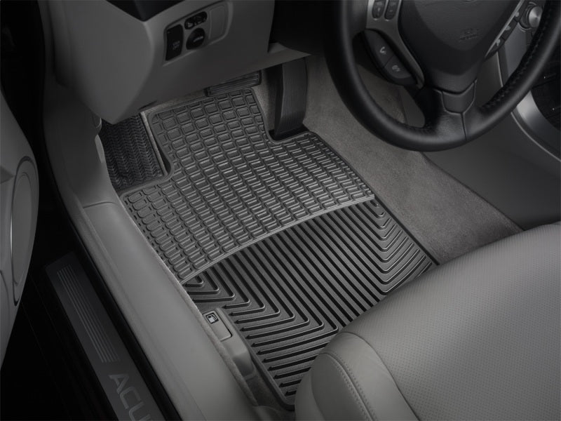 WeatherTech 04-08 Acura TL Front Rubber Mats - Black