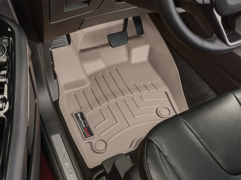 WeatherTech 2015+ Ford Edge Front FloorLiner - Tan
