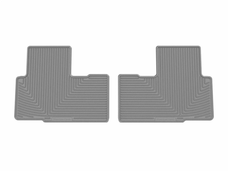WeatherTech 2026 Honda Passport 2nd Row Rear All-Weather Floor Mats - Grey