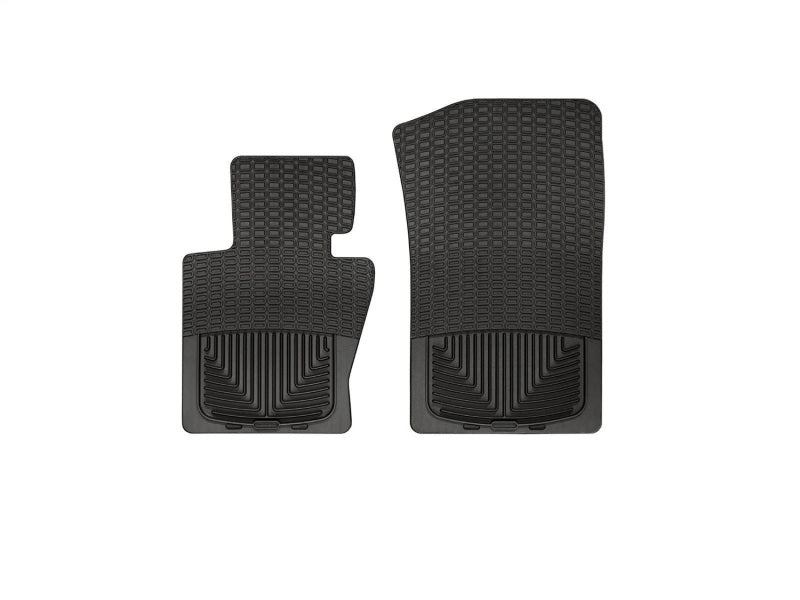 WeatherTech 04+ BMW X3 Front Rubber Mats - Black