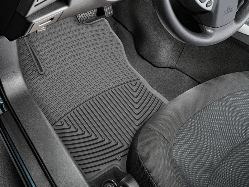 WeatherTech 2014+ Nissan Rogue (Also Fits Hybrid) Front Rubber Mats - Grey