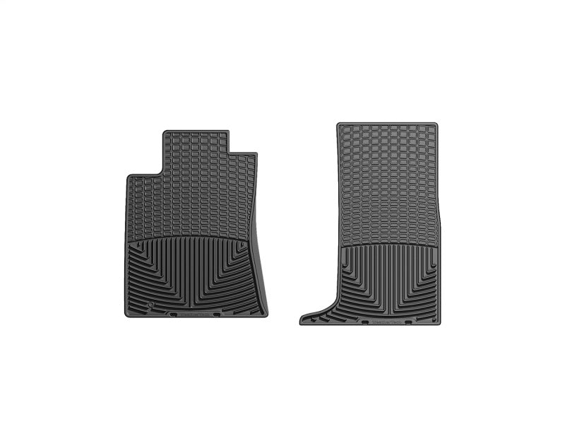WeatherTech 08-10 Cadillac CTS Front Rubber Mats - Black