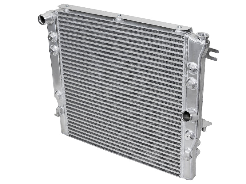 aFe BladeRunner GT Series Bar and Plate Radiator w/ Black Hoses 12-18 Jeep Wrangler (JK) V6 3.6L