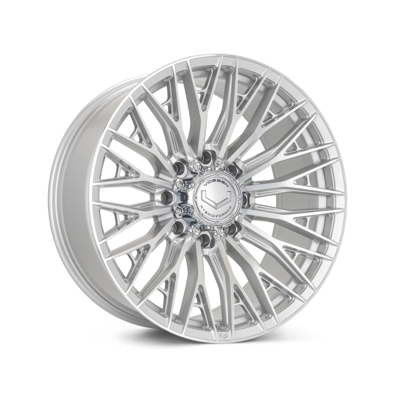 Vossen HFX-6 24x10 - 6x139.7 - ET25 - Deep - 106.1 - Silver Polished Wheel