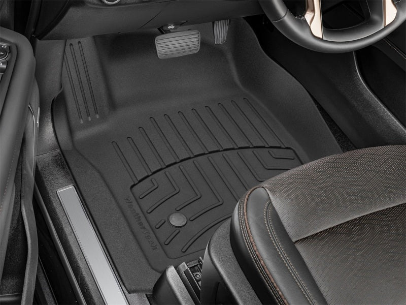 WeatherTech 21+ GMC Yukon / Cadillac Escalade / Chevrolet Suburban Front FloorLiner HP - Black