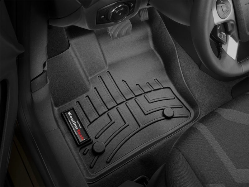 WeatherTech 14+ Ford Transit Connect Front FloorLiner - Black