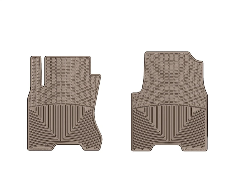 WeatherTech 08-13 Nissan Rogue Front Rubber Mats - Tan