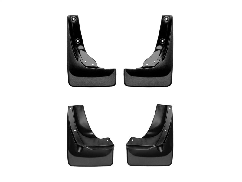WeatherTech 21-23 Honda Ridgeline No Drill Mudflaps - Black