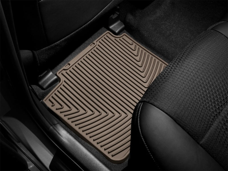 WeatherTech 06+ Lincoln MKZ Rear Rubber Mats - Tan