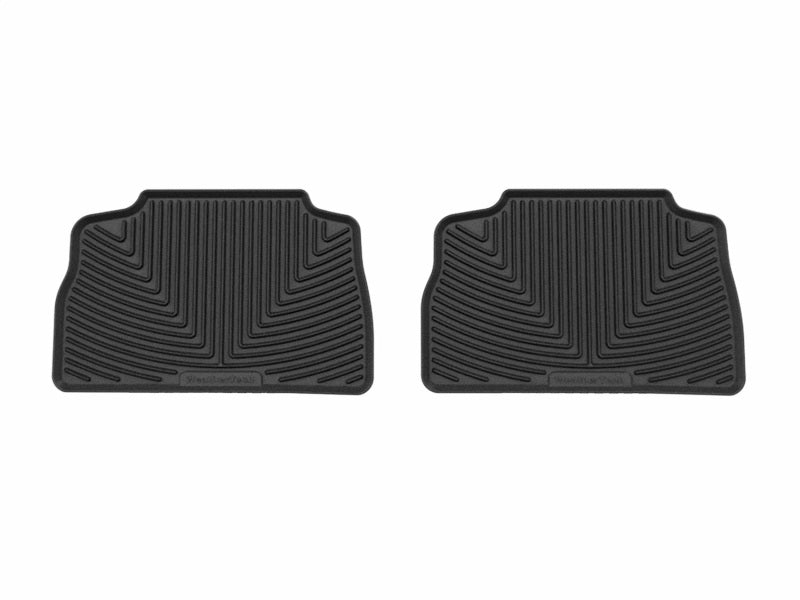 WeatherTech 20-26 BMW X6 40i 2nd Row Rear All-Weather Floor Mats - Black
