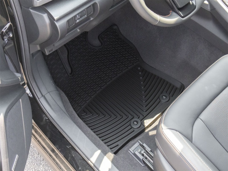 WeatherTech 24-26 Subaru Crosstrek 1st Row Front All-Weather Floor Mats 2pc - Black