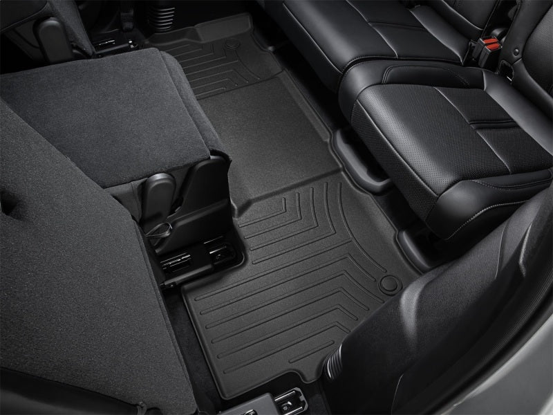 WeatherTech 2022+ Jeep Grand Wagoneer/Wagoneer Rear 3rd Row FloorLiner - Black (8 Passenger)