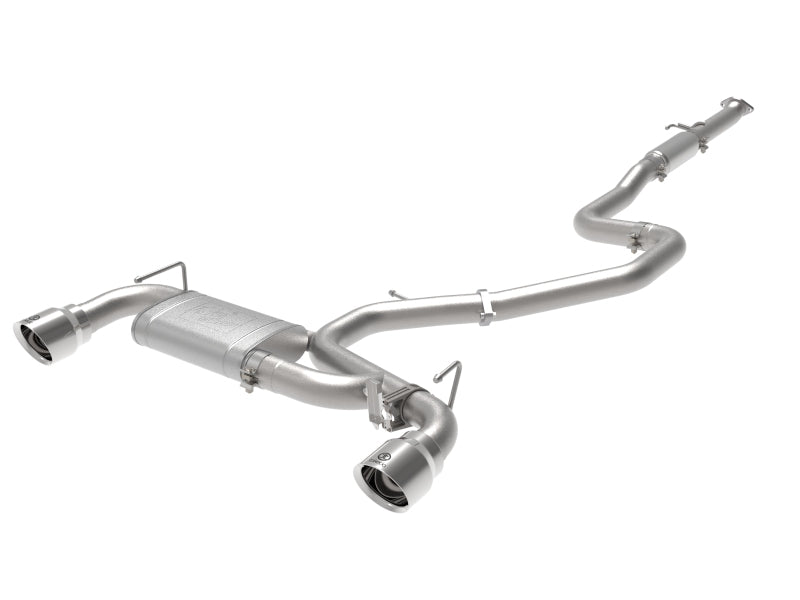aFe Power Cat Back Exhaust - 19-20 Hyundai Veloster N L4-2.0L (t) w/ Polished Tips