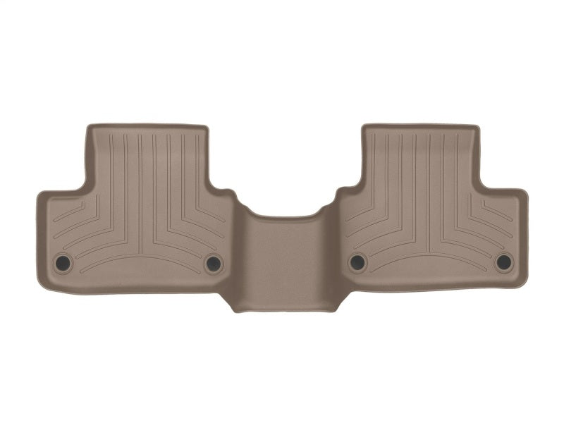 WeatherTech 22-24 Volvo XC60 Rear FloorLiner - Tan (Standard Drivetrain)