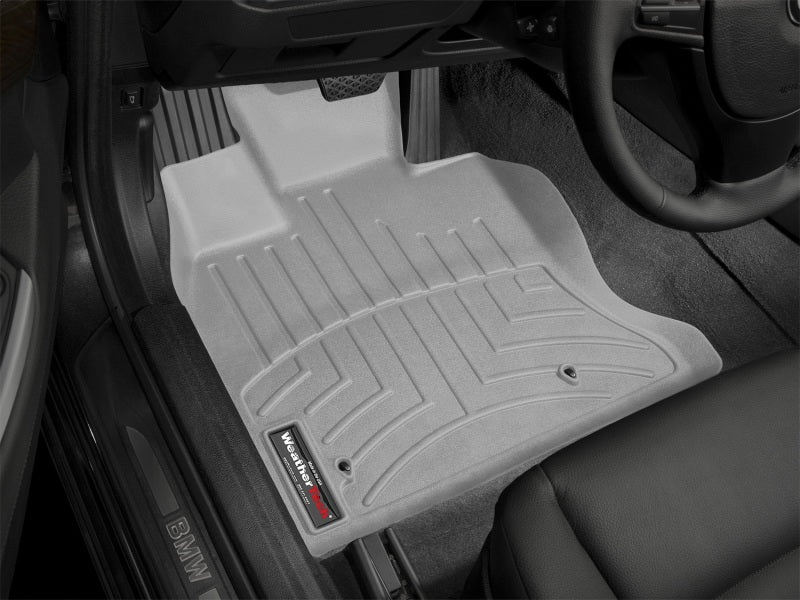 WeatherTech 10+ BMW 5-Series Front FloorLiner - Grey