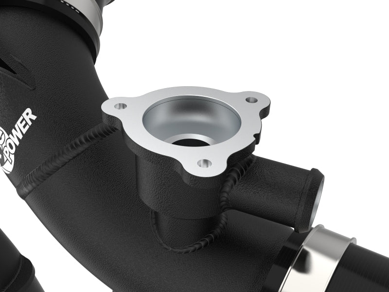 aFe 2022 Toyota Tundra V6-3.5L (tt) BladeRunner 2.5in Aluminum Hot Charge Pipe - Black