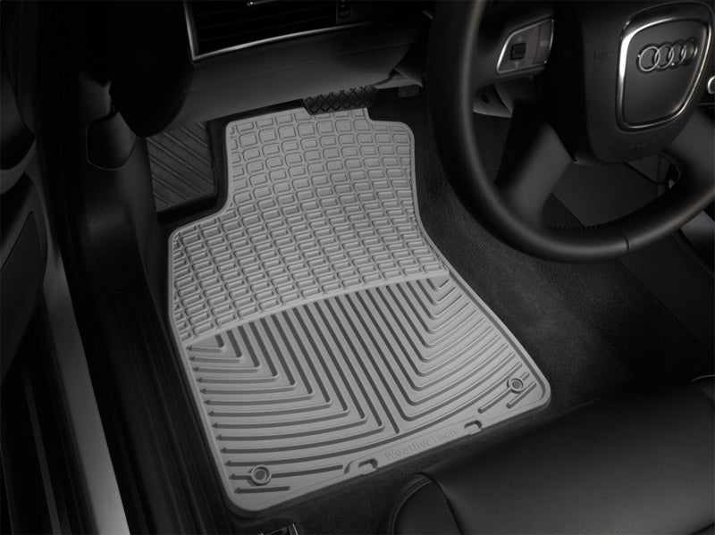 WeatherTech 95-04 Audi A6 Sedan Front Rubber Mats - Grey