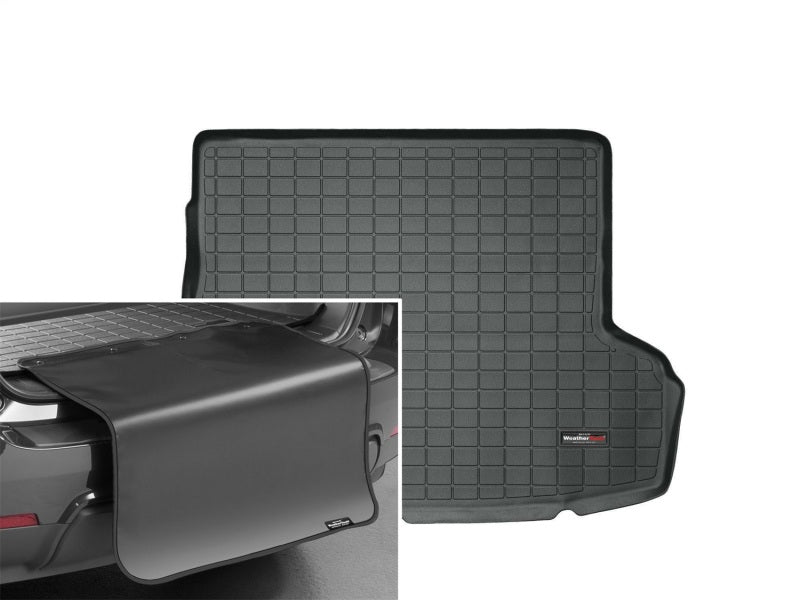 WeatherTech 11-14 Subaru Impreza WRX Sedan Cargo Liner w/ Bumper Protector - Black