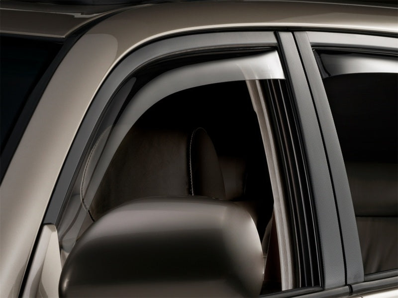 WeatherTech 03-09 Toyota 4Runner Front Front Side Window Deflectors-Dark Tint