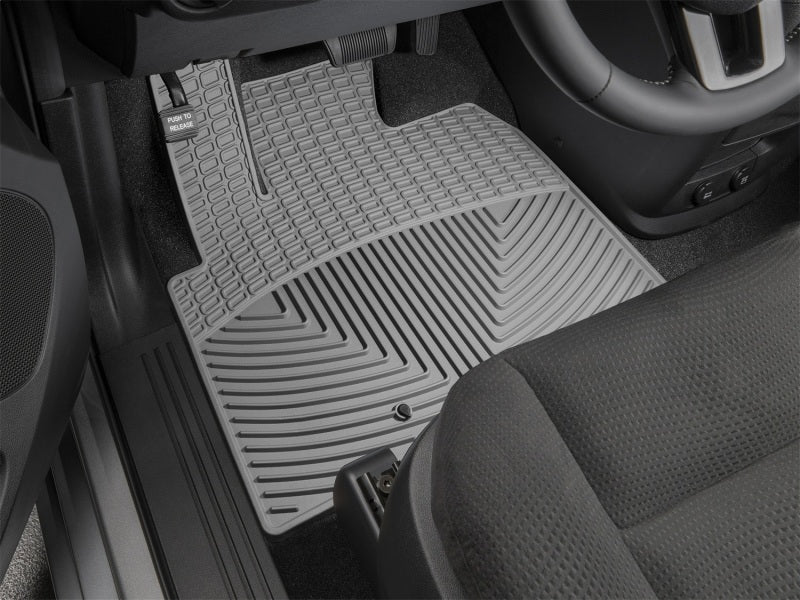 WeatherTech 11-16 Chrysler Town & Country Front Rubber Mats - Grey