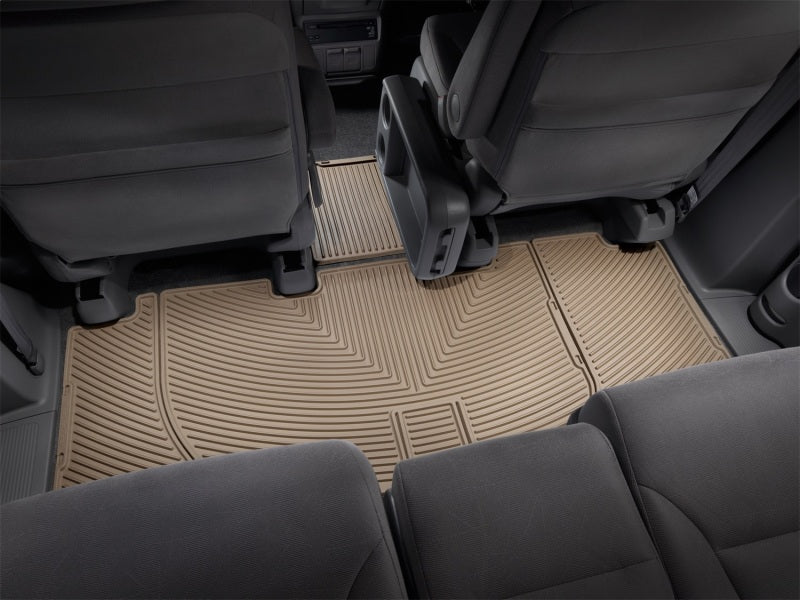 WeatherTech 05-10 Honda Odyssey Rear Rubber Mats - Tan