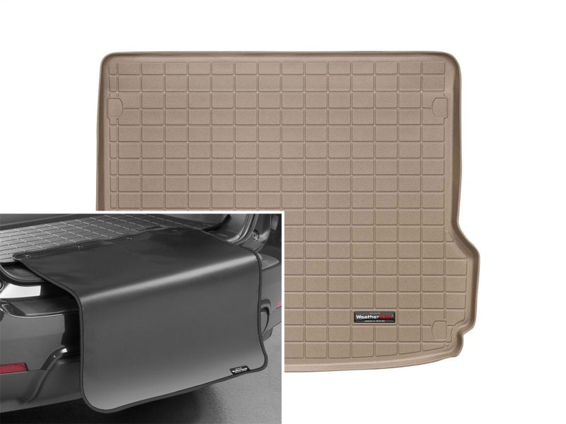WeatherTech 13+ Audi Q5/SQ5 Cargo Liner w/ Bumper Protector - Tan