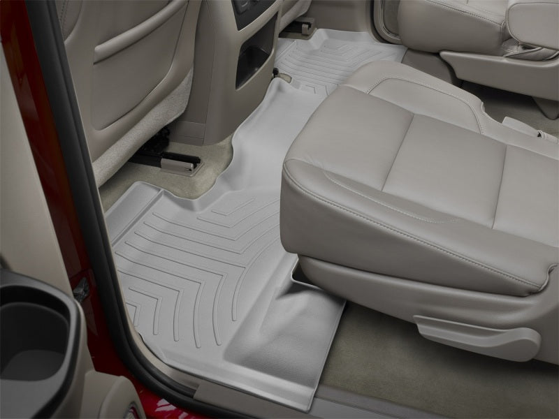 WeatherTech 24-26 Chevrolet Traverse 2nd Row Rear FloorLiner - Grey