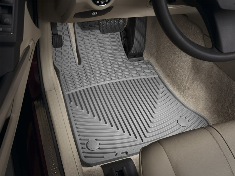 WeatherTech 13+ Mercedes-Benz GLK-Class Front Rubber Mats - Grey