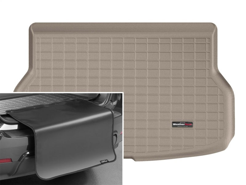 WeatherTech 13+ Acura RDX Cargo Liner w/ Bumper Protector - Tan