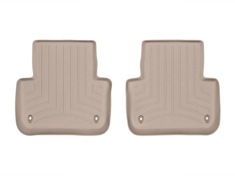 WeatherTech 13-15 Jaguar XF Rear FloorLiner - Tan