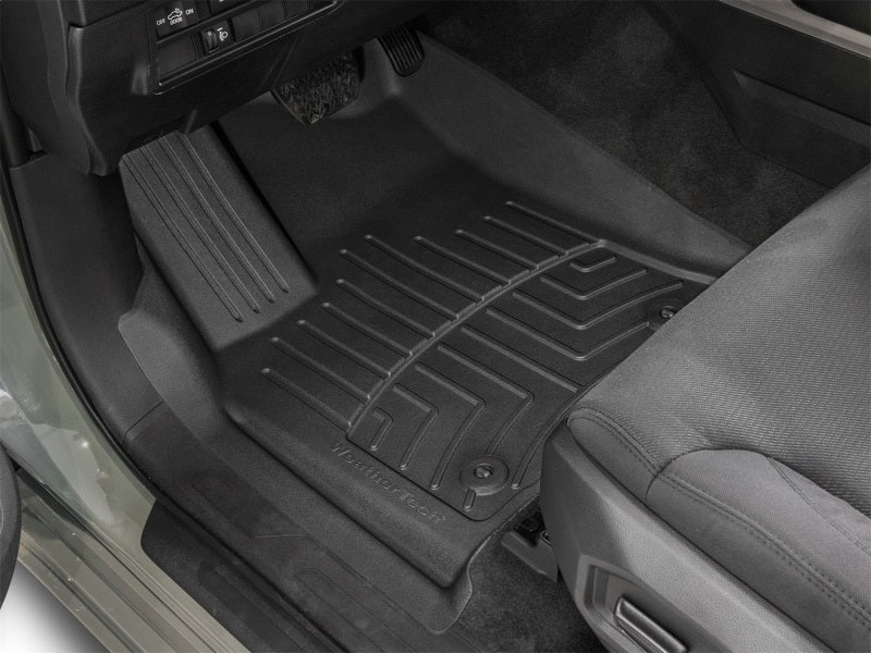 WeatherTech 2022+ Toyota Tundra Crewmax (incl. Hybrid) Front FloorLiner HP - Black
