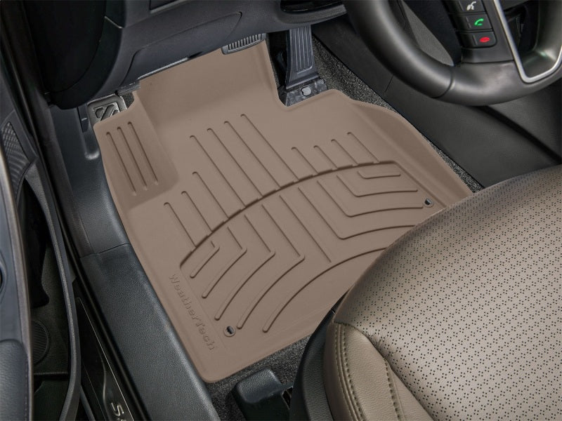 WeatherTech 13-18 Hyundai Santa Fe Front FloorLiner HP - Tan
