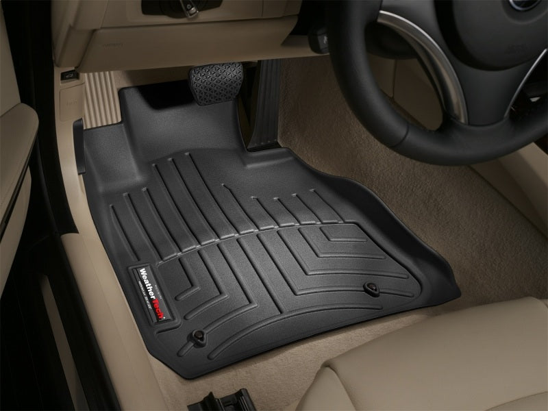 WeatherTech 06-12 BMW 3-Series Front FloorLiner - Black