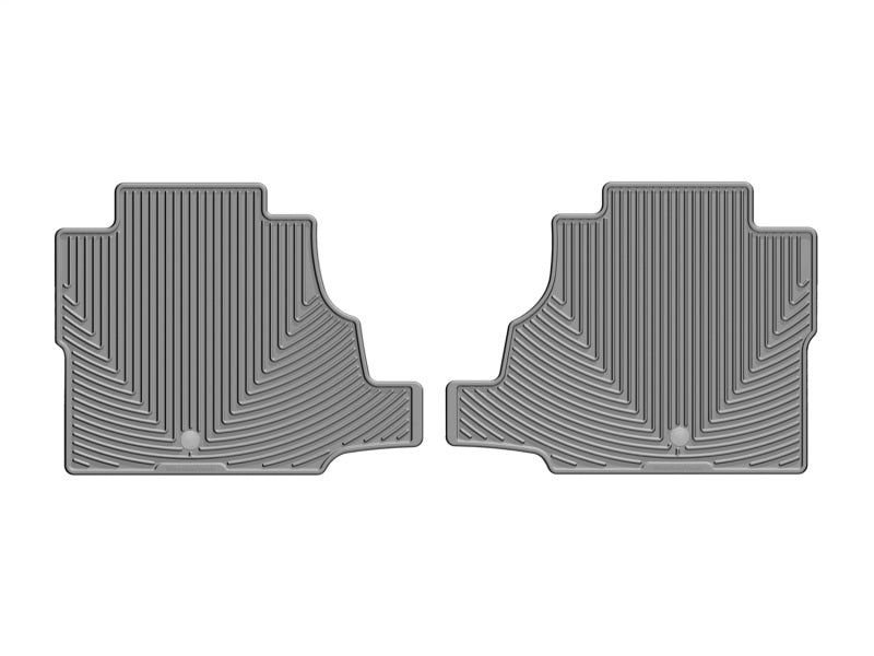 WeatherTech 2018+ Lincoln Navigator / Navigator L Rear Rubber Mats - Grey