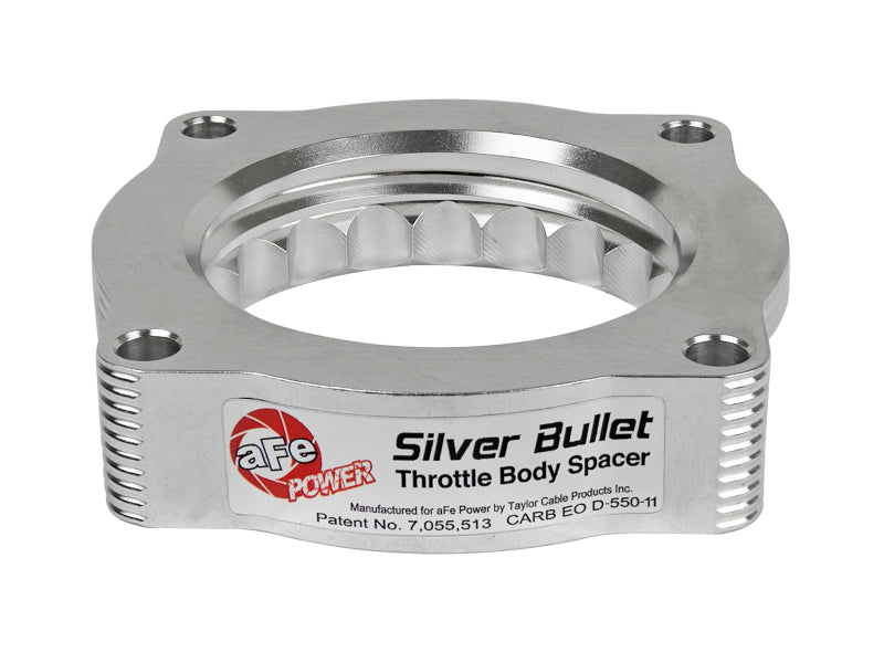 aFe Silver Bullet Throttle Body Spacer N62 Only BMW (E53) 04-09 5series (E60) 04-09 6series (E63/64)