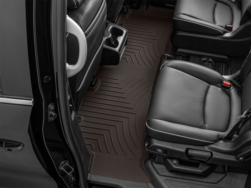 WeatherTech 18-23 Honda Odyssey Rear FloorLiner HP - Cocoa