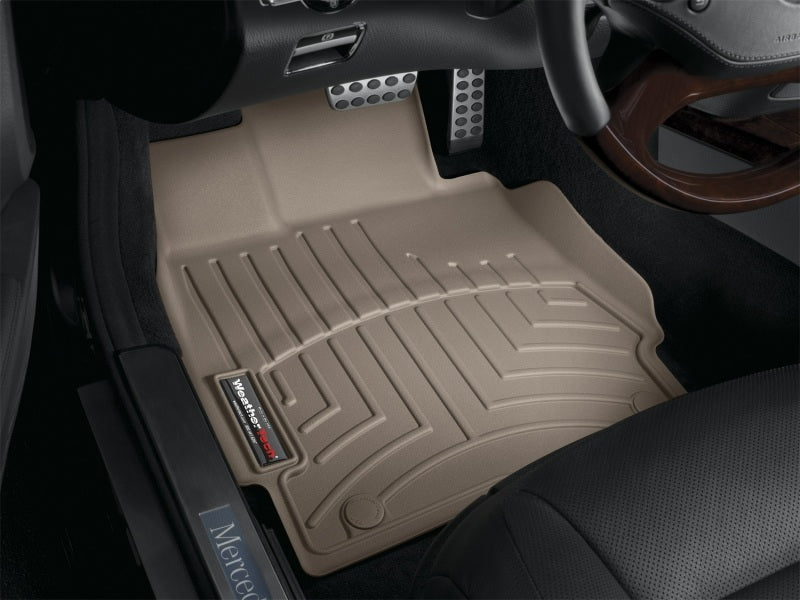 WeatherTech 07-13 Mercedes-Benz S-Class (W221) Front FloorLiner - Tan