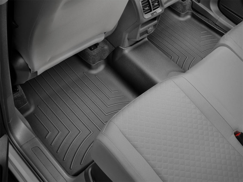 WeatherTech 2018+ Volkswagen Tiguan Rear FloorLiner - Black (Fits 5 & 7 Passenger Models)