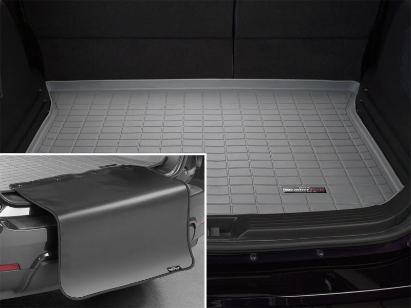 WeatherTech 07-12 Ford Edge Cargo Liner w/ Bumper Protector - Grey