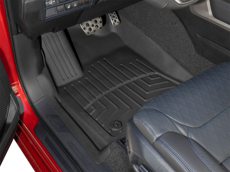 WeatherTech 23-24 Toyota Sequoia Front FloorLiner HP - Black