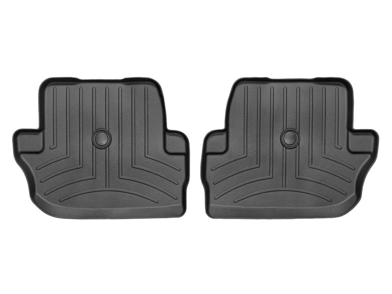 WeatherTech 2018+ Jeep Wrangler JL Rear FloorLiner - Black (2 Piece Liner)