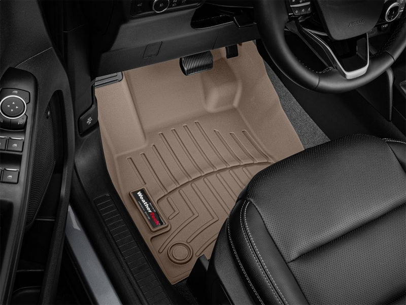 WeatherTech 2022+ Ford Escape / 2021 Ford Escape (No Retention Pass. Side) Front FloorLiner - Tan
