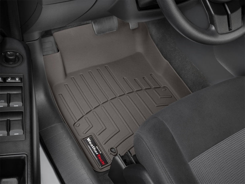 WeatherTech 2017+ Jeep Patriot Front FloorLiners - Cocoa