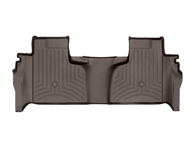 WeatherTech 2019+ Chevrolet Silverado 1500 Rear FloorLiner - Cocoa